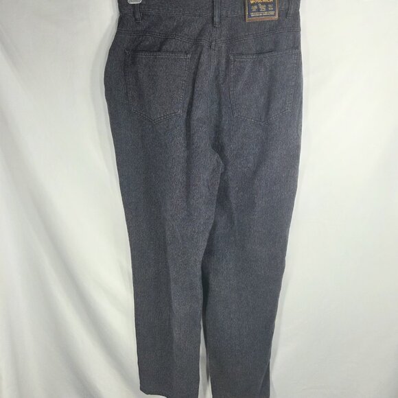 John Rich and Bros Woolrich 100% Cotton Navy 5 Pockets Pants Size 10 - Picture 4 of 10